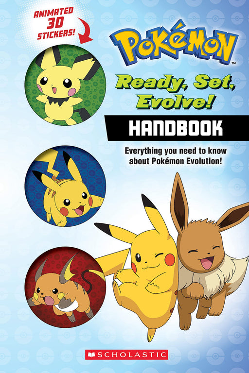 Pokemon Ready, Set, Evolve! Handbook w/ 3D Stickers