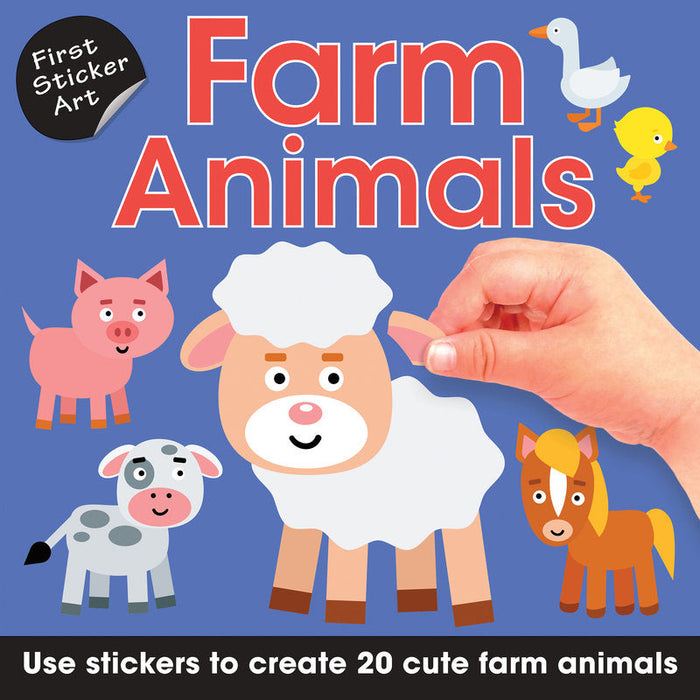 First Sticker Art: Farm Animals- RC