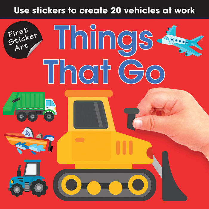 First Sticker Art: Things That Go - RC