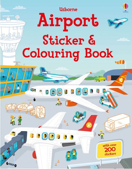 USB - Sticker and Colouring Book Airport