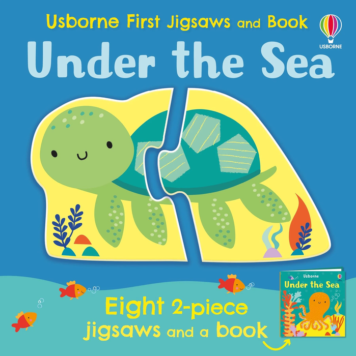 USB - Usborne First Jigsaws Under the Sea (PB) - 8 X 2pc
