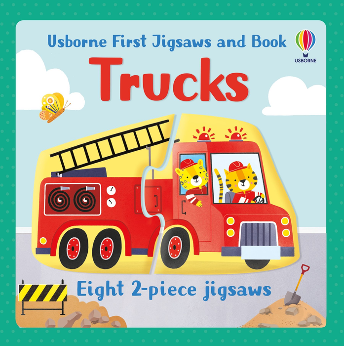 USB - First Jigsaws Trucks - 8 x 2pc (PB)