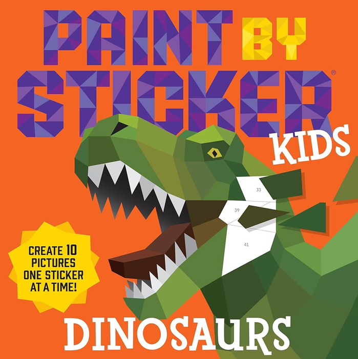 Paint by Sticker Kids: Dinosaurs - BE