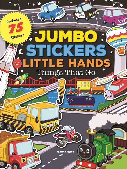 Things That Go (Jumbo Stickers Little Hands) - BE
