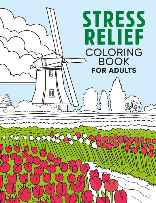 Stress Relief Coloring Book for Adults - RC