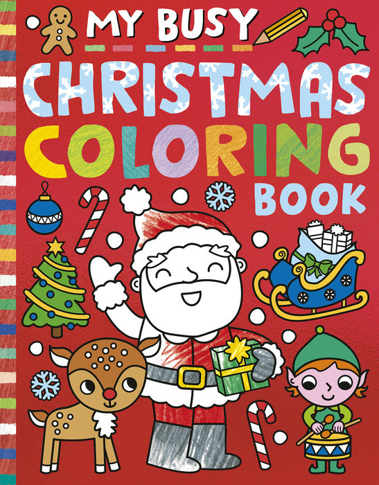 My Busy Christmas Coloring Book (PB) - PR