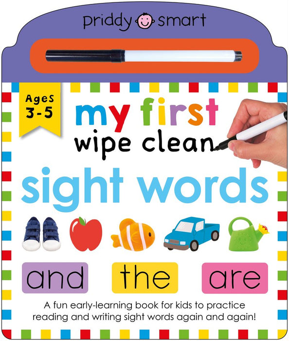 My First Wipe Clean Sight Words (BB) - RC