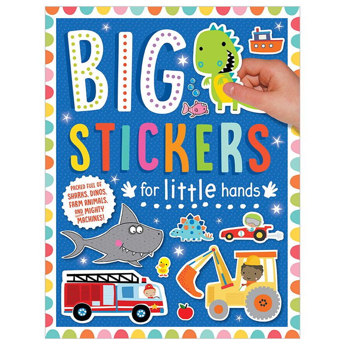 Big Stickers for Little Hands BLUE