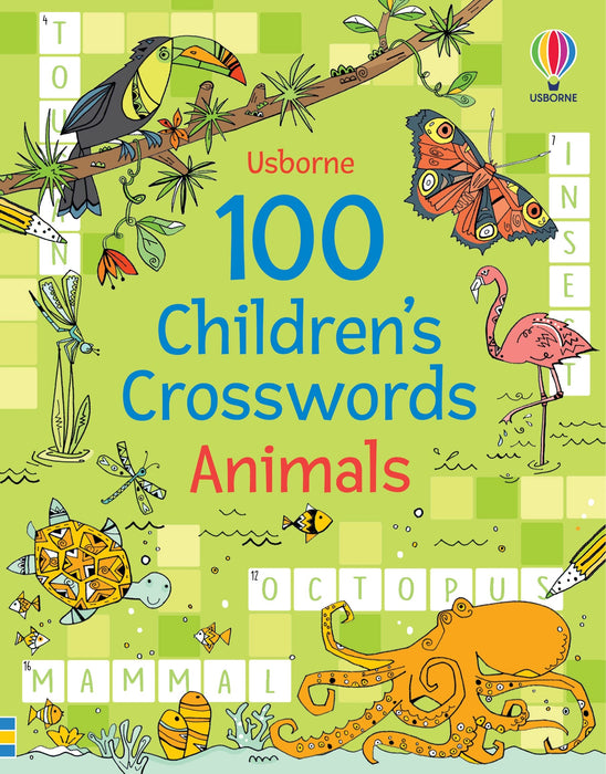 USB - 100 Children's Crosswords: Animals