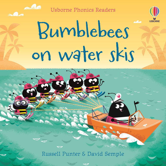 Phonics Readers Bumble Bees on Water Skis 