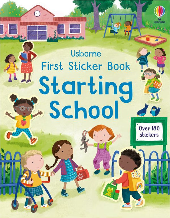 USB - First Sticker Book Starting School