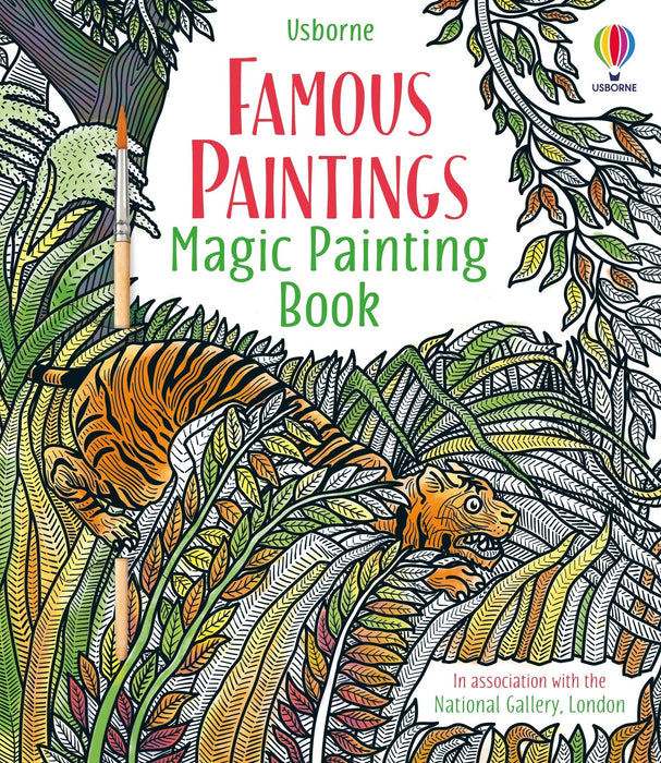 USB - Famous Paintings Magic Painting Book