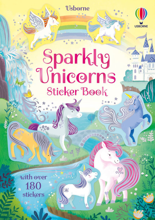 USB - Sparkly Unicorns Sticker Book