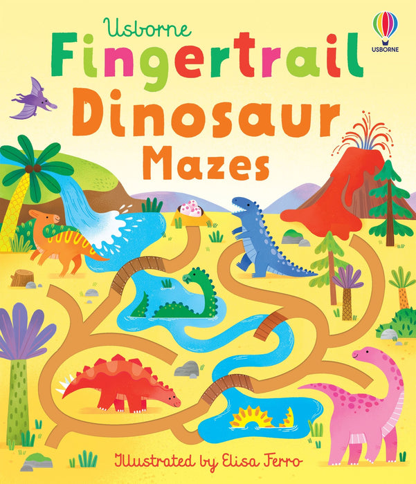 USB - Fingertrail Dinosaur Mazes (BB)