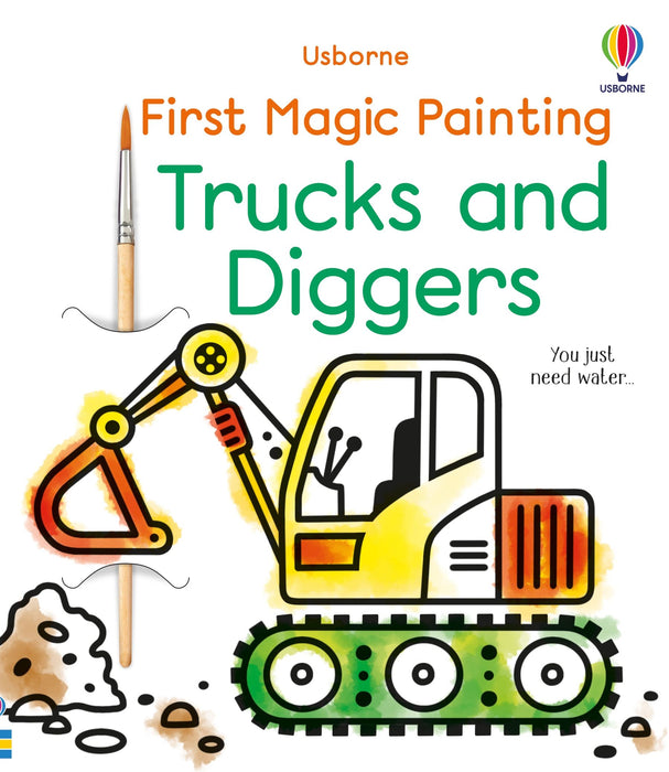 USB - Magic Painting First Trucks and Diggers