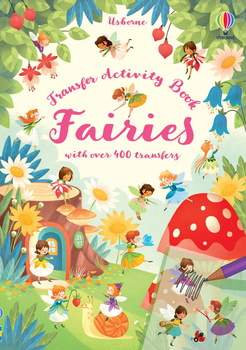 USB - Fairies Transfer Activity Book
