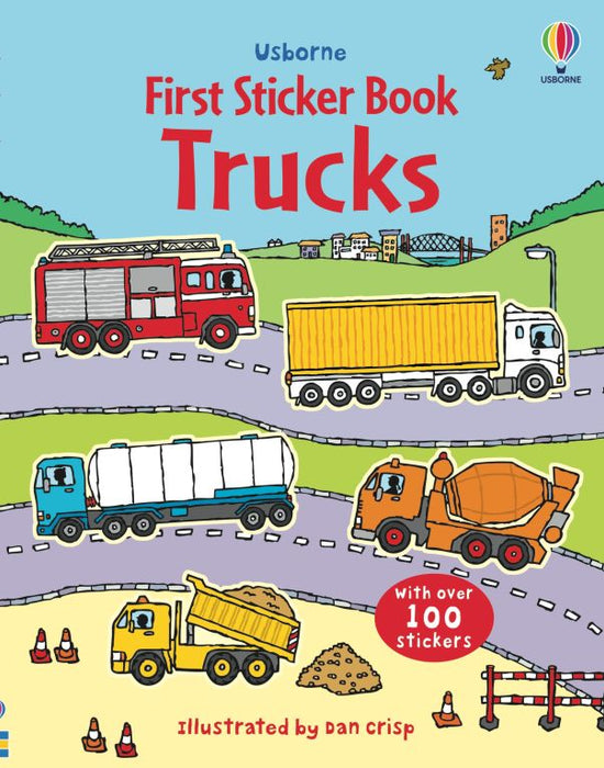 USB - First Sticker Book Trucks