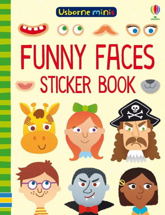 USB - Minis - Sticker Book Funny Faces