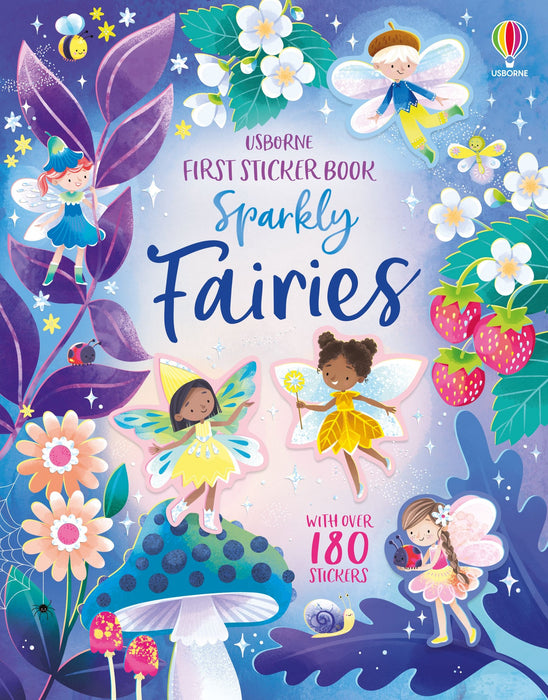 USB - First Sticker Book Sparkly Fairies
