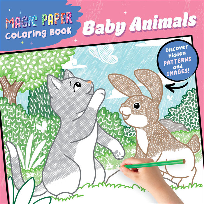 Magic Paper Coloring Book: Baby Animals - RC