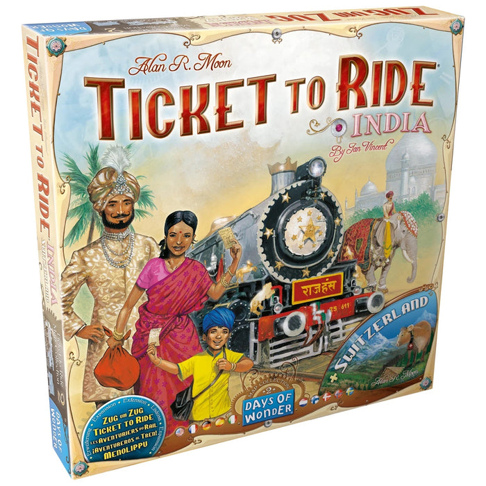 Ticket to Ride: Map #2 - India/Switzerland (ASM)