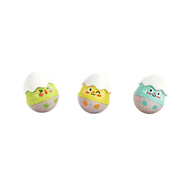 Happy Hatchlings Wooble Rattles (E0124)