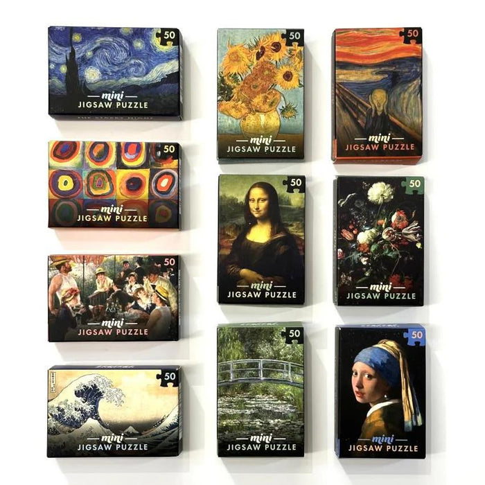 Mini Masterpieces - 50pc Jigsaw Puzzles