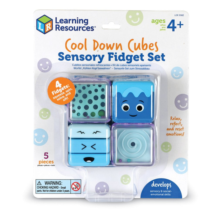 LR: Cool Down Cubes Sensory Fidget Set