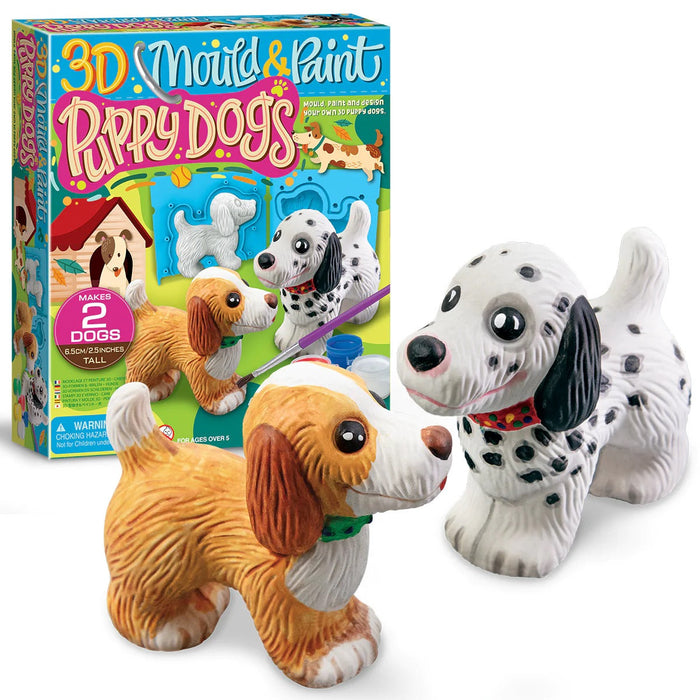 4M: 3D Mould & Paint Puppies