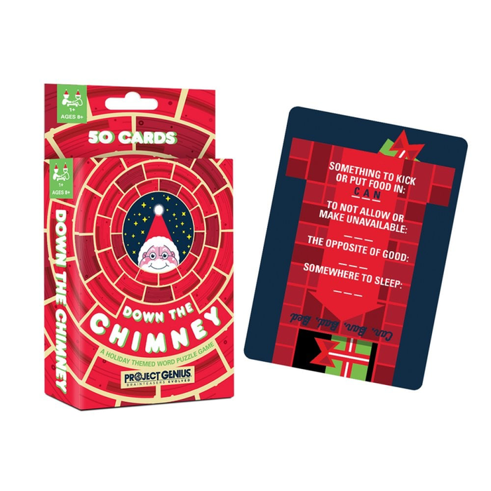 Project Genius: Down the Chimney: Word Puzzle Game (ASM)