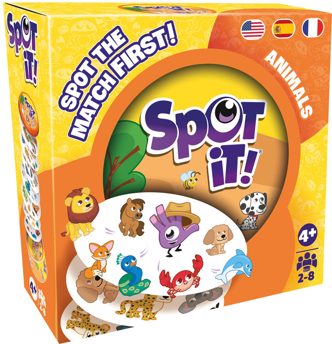 Spot It! - Animals (EcoBox) (ASM)