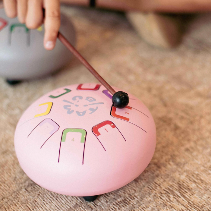 Tongue Drum 6 in. - 8 Tones Pinky Winky - Tambu (TMB06P)