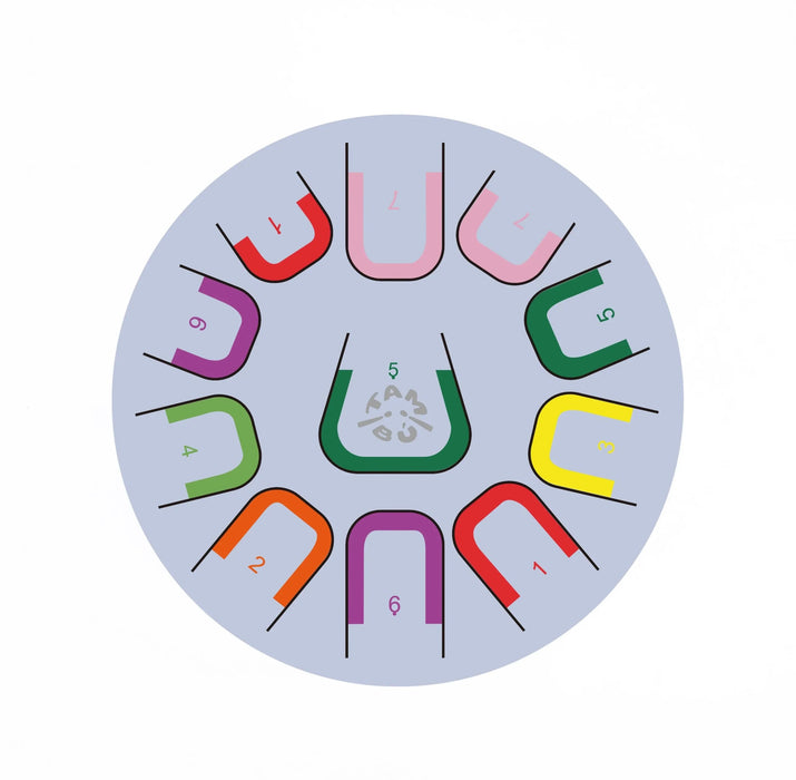 Tongue Drum 10 in. - 11 Tones Pure Connection - Tambu (TMB10B)