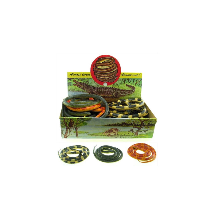 Rubber Snake 54 in.  Assort. (10210)