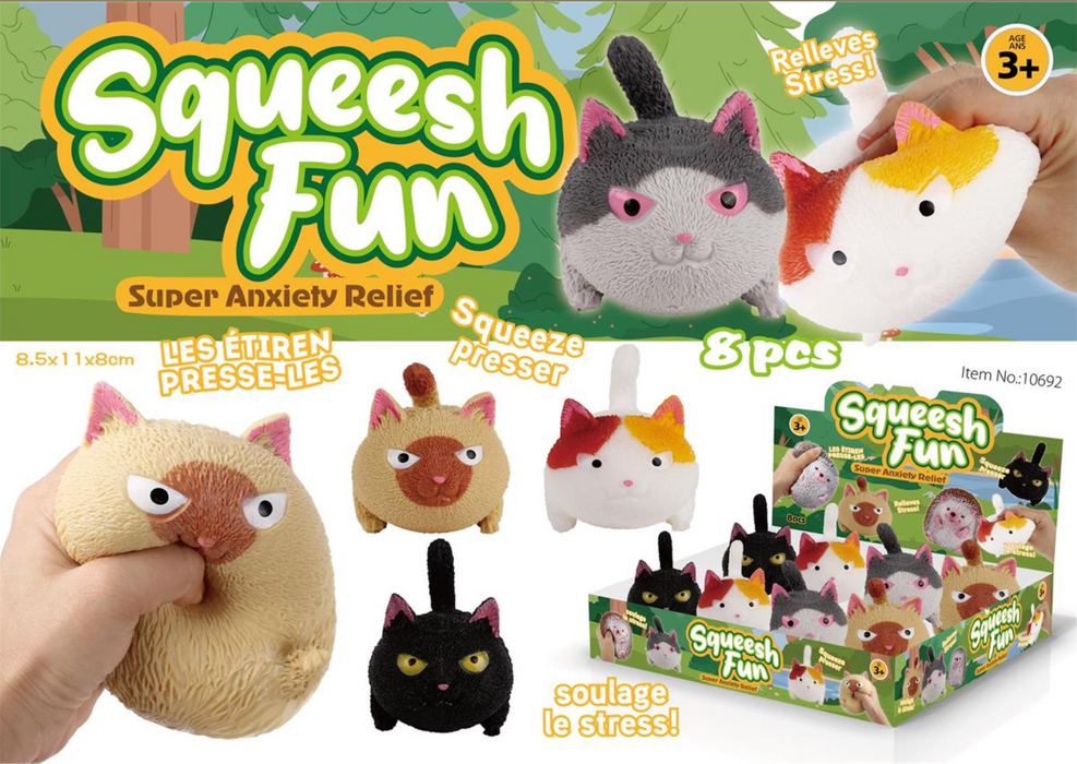 Squishy Grumpy Cat 18 cm (10692) - SORRY NO RETURNS
