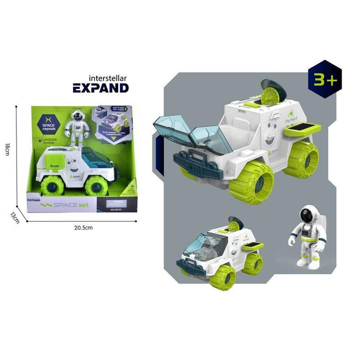 Interstellar EXPAND, Space Exploring Playset w/ Space Vehicle, Action Figure