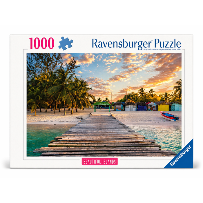 R - Beautiful Isl Caribbean Paradise - 1000pc (12000159)