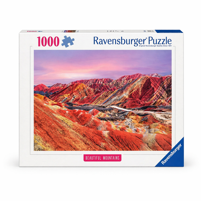 R - Rainbow Mountains, China - 1000pc (12000252)