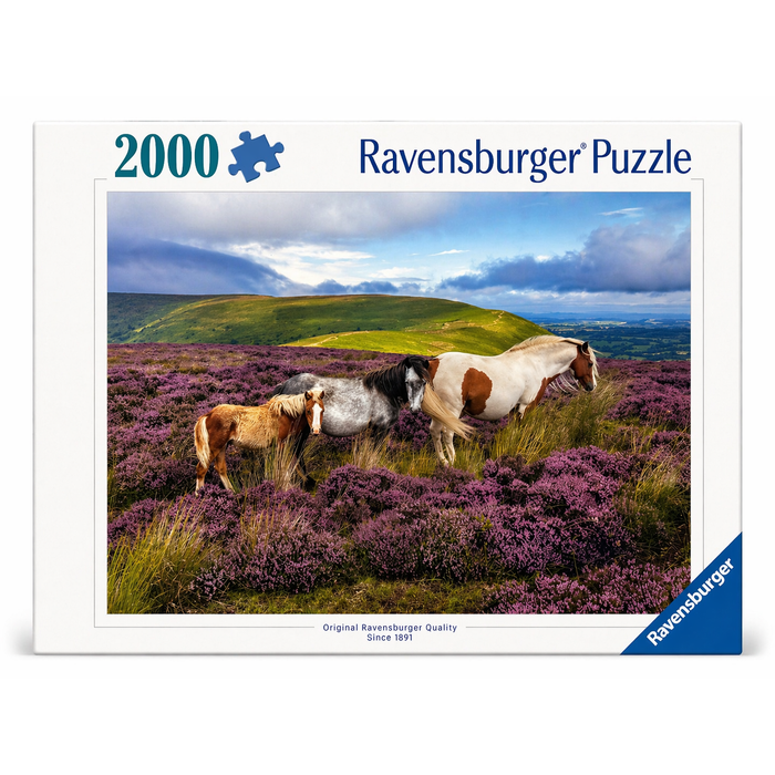 R - Wild Horses in the Heather 2000pc (12001751)