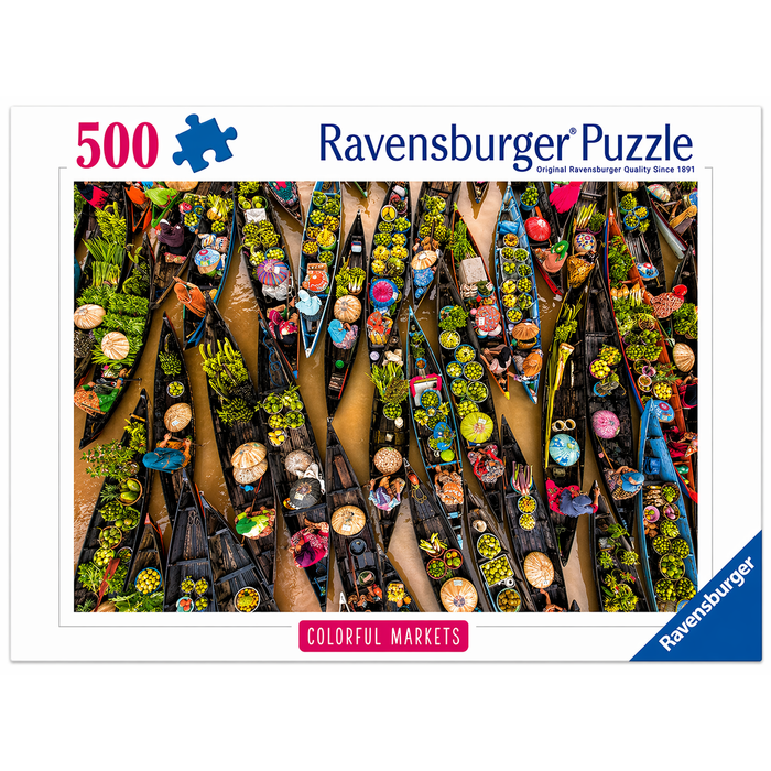 R - Floating Market, Indonesia - 500pc (12001813)