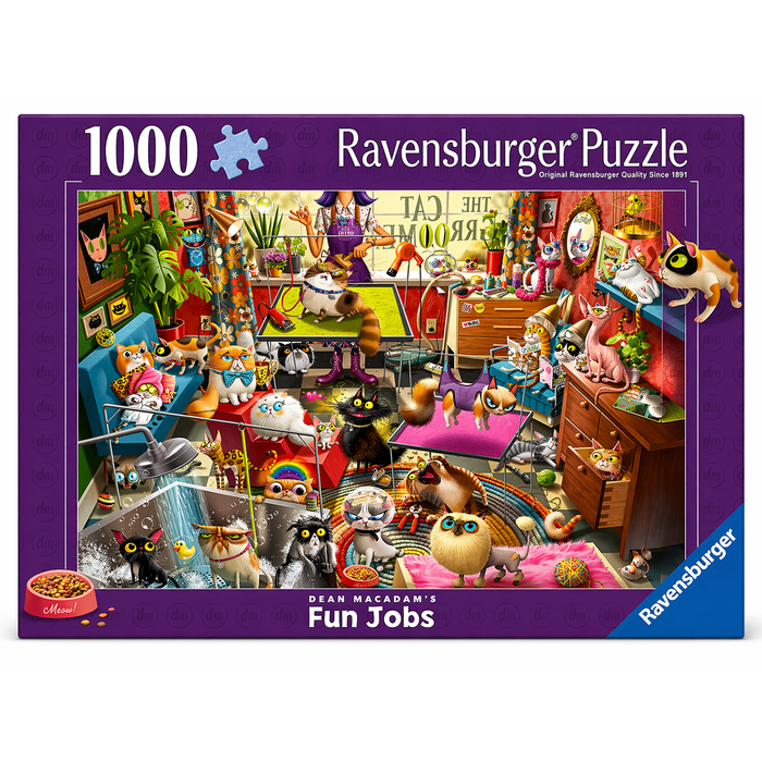 R - MacAdam: The Cat Groomer - 1000pc (12001857)