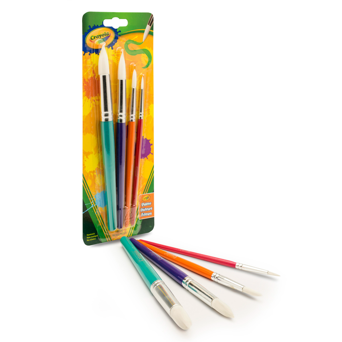 Big Round Brush - Set of 4 (KT)