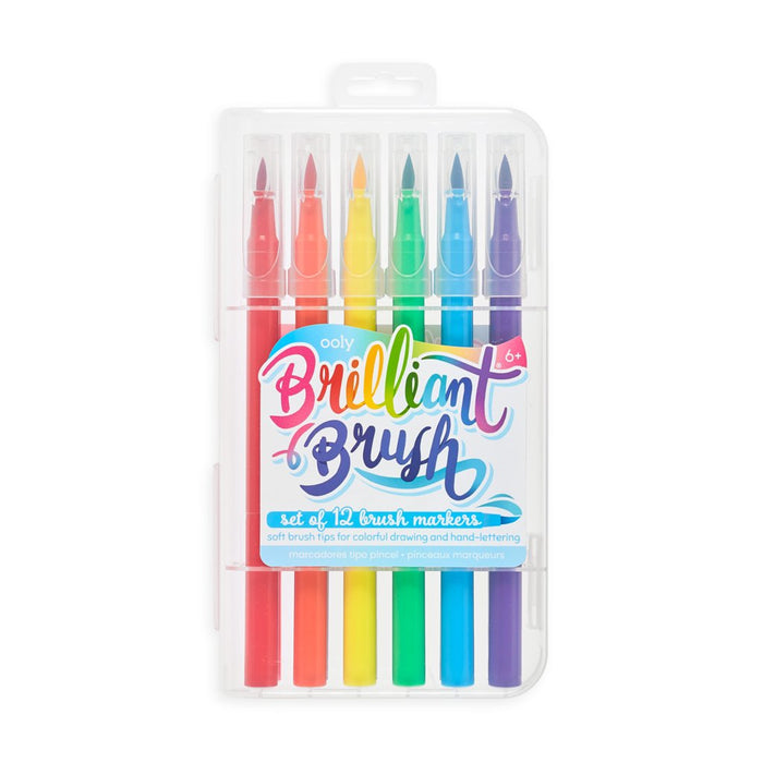 Brilliant Brush: Brush Markers - 12pc Set (130-068)
