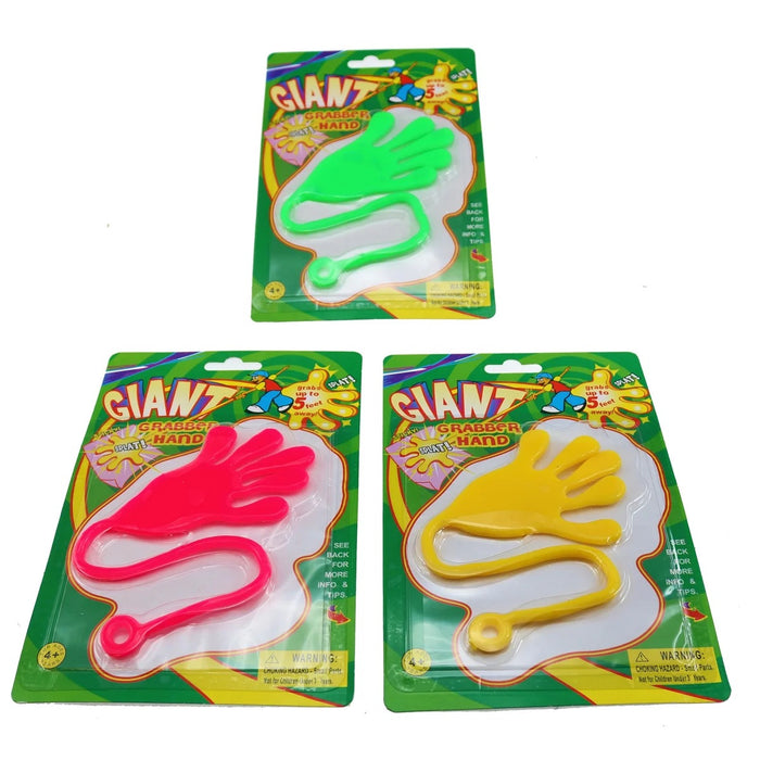 Giant Sticky Hand Carded