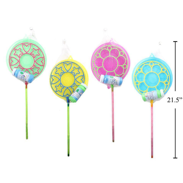 Bubble Wand & Tray w/ 3.38 oz. Bubble Solution, 21 in. (CTG)