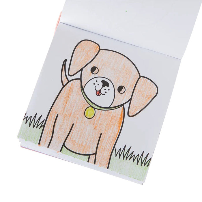 Carry-Along: Coloring Book Set - Pet Pals - 10pc Set (138-021)