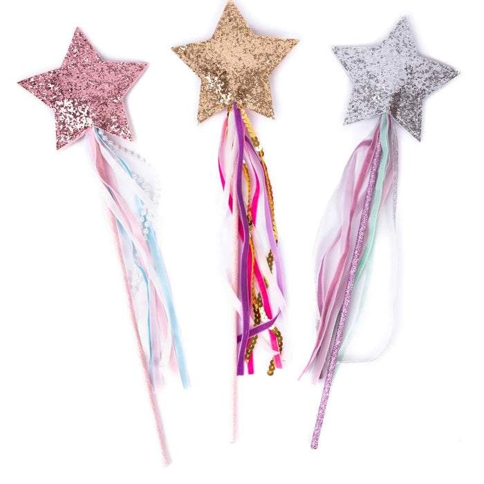 Wand - Deluxe Twinkle Twinkle Star, Assorted (15560)