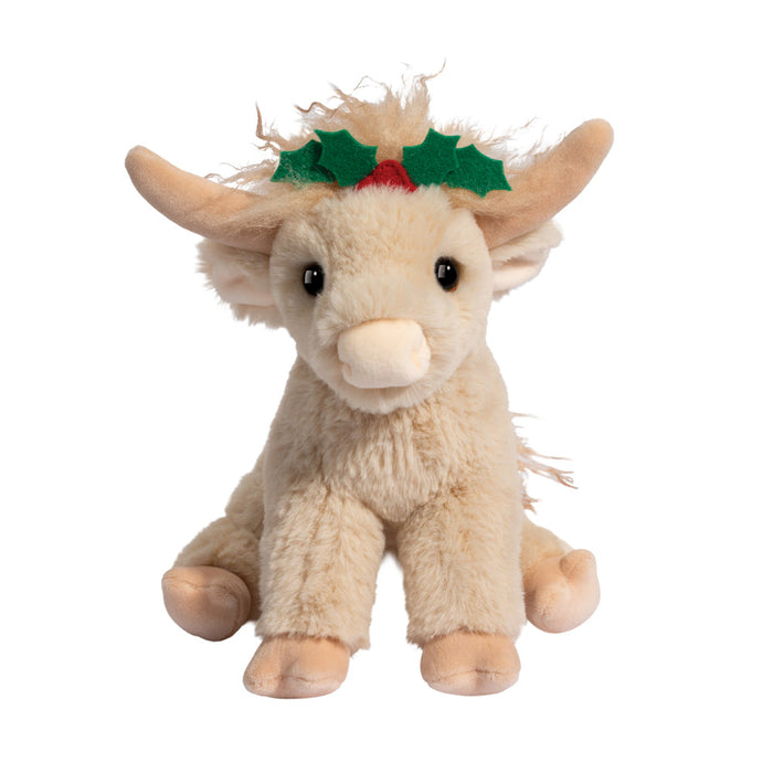 Holiday Highland Cow Mini Soft (15907)