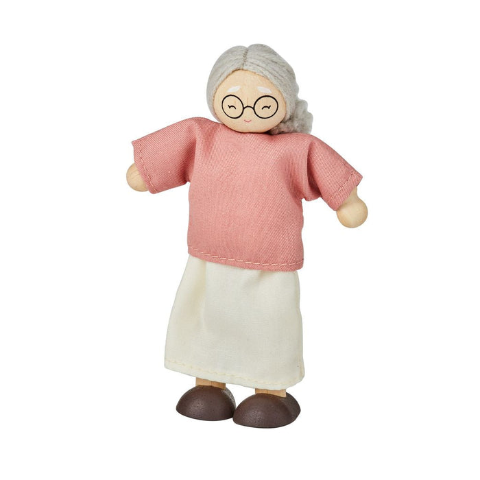Bendable Figure - Old Woman Fair Skin Tone (PT1656)