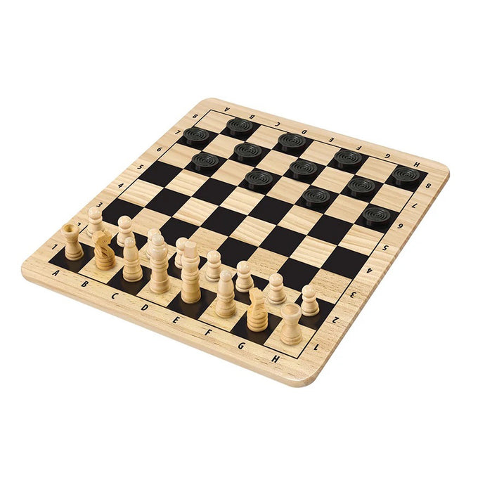 Chess and Checkers (Wood)
